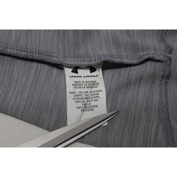 Under Armour women's semi fitted 1/4 zip mock neck heat gear performance top - Picture 9 of 15